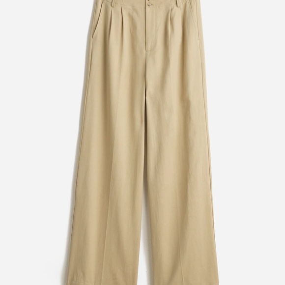 Madewell Harlow Wide-Leg Pant in Drapey Twill - Picture 3 of 3